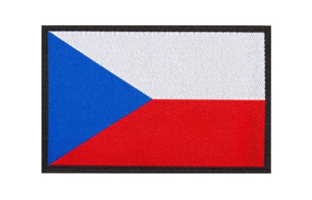 Czech Flag Patch