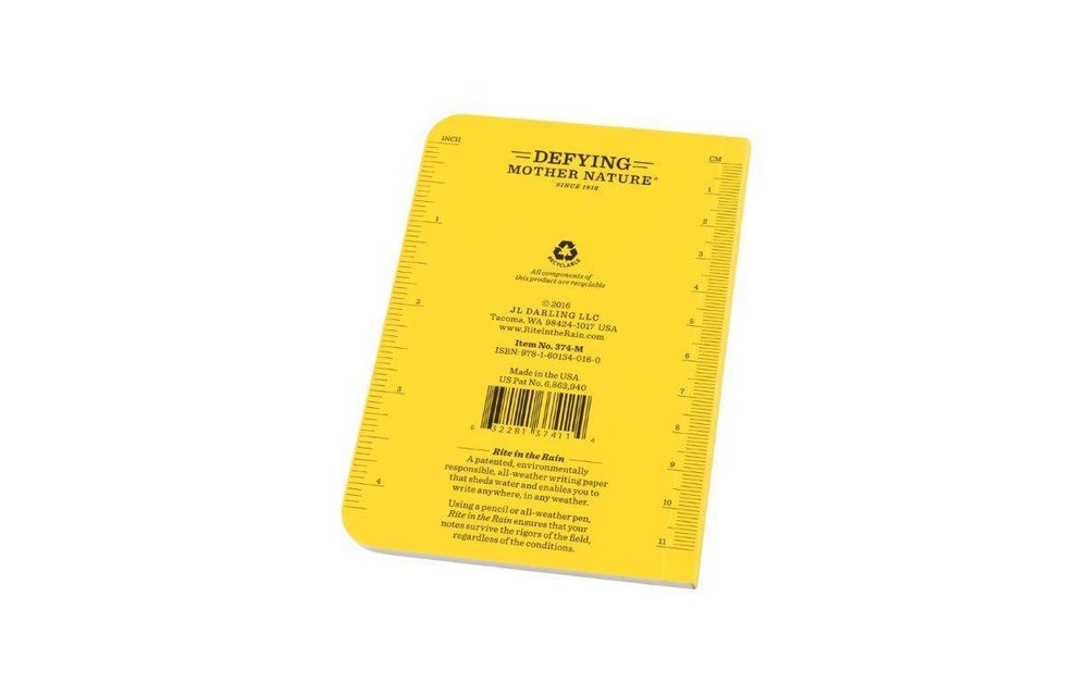All Weather Notebook No. 374-M (Yellow)