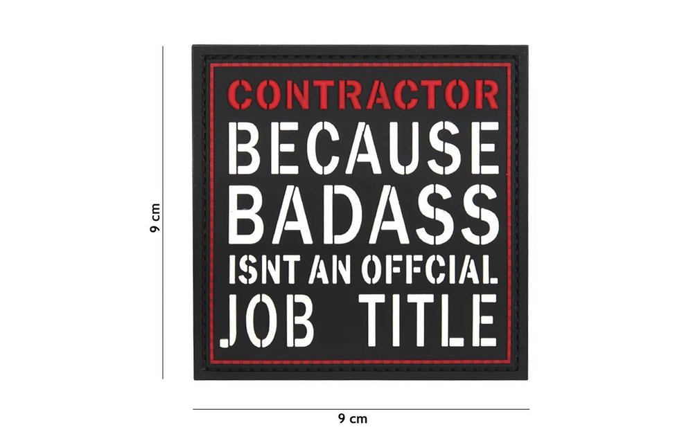 Contractor Job Title PVC Patch