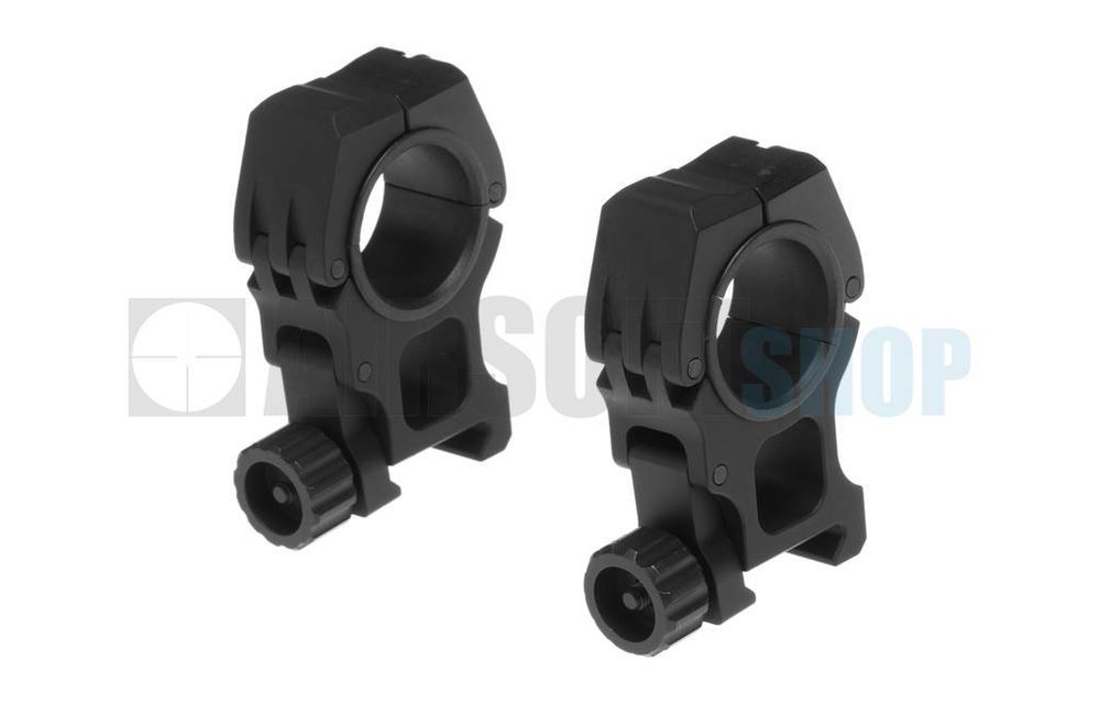 M10 Mount Rings 25.4mm/30mm (Black)