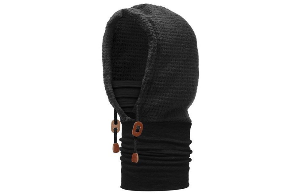 Thermal Hoodie Solid Black