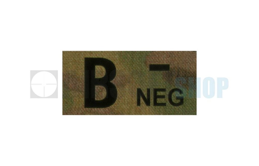 B Neg IR Patch (Multicam)
