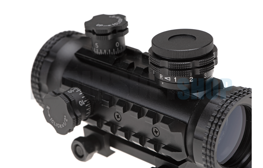 1 X 30 Red Dot (Black)