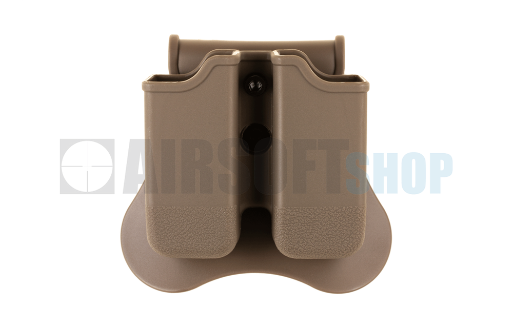 Double Mag Pouch for WE / KJW / TM 17/19 (Dark Earth)