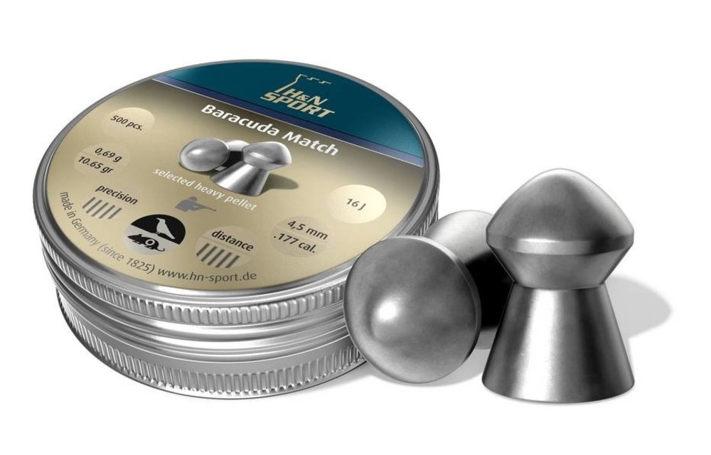 Baracuda Match 4.5mm Pellets 400pcs (0.69g)
