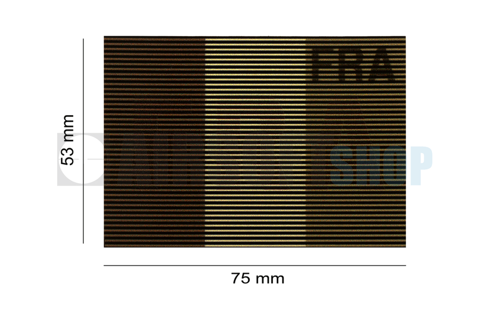 Dual IR Flag Patch FRA (France) (Desert)
