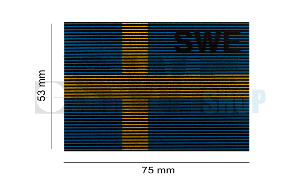 Dual IR Flag Patch SWE (Sweden) (Color)