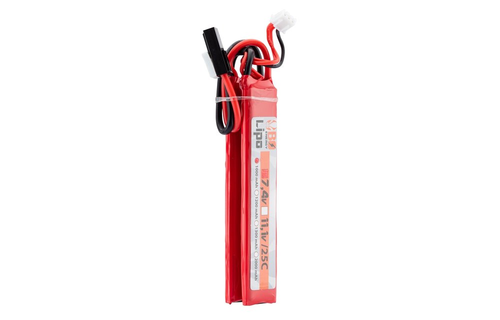 LiPo 7.4V 1000mAh 25C Twin Type (Tamiya)