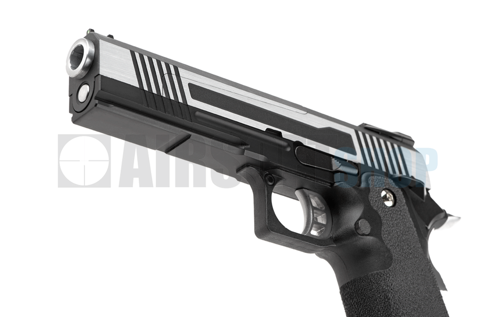 HX1031 Split Slide Semi / Full Auto GBB (Silver)