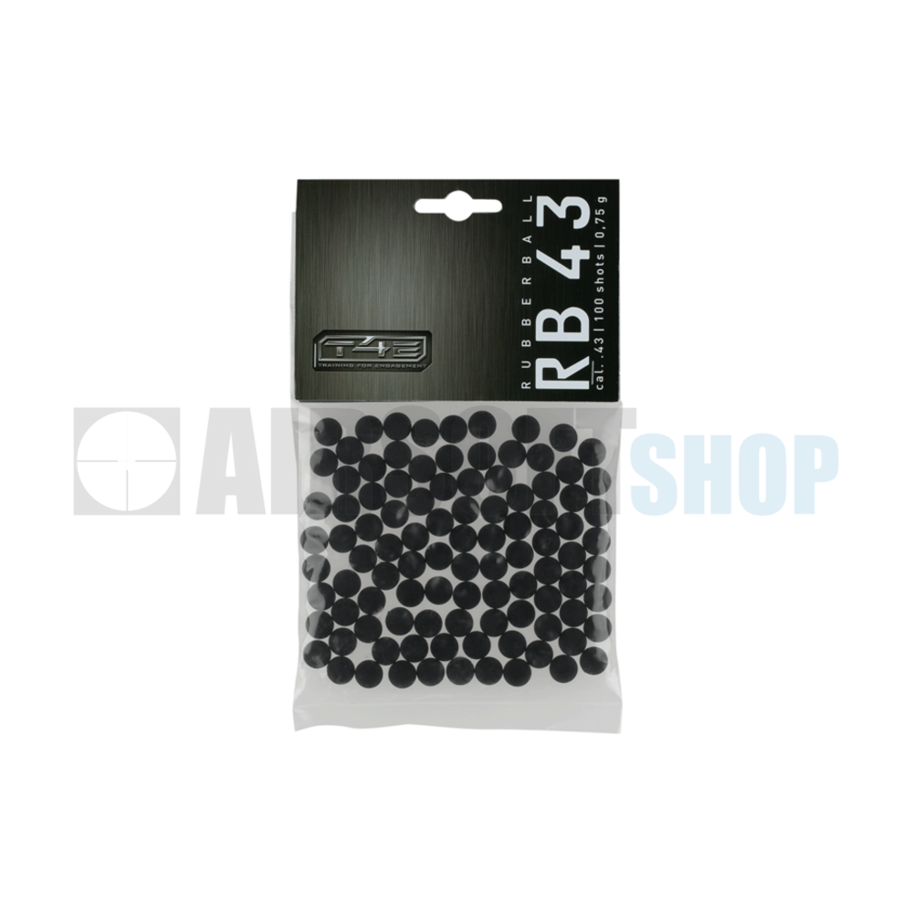 Umarex T4E .43 Practice Rubber Balls 100rds. Europe