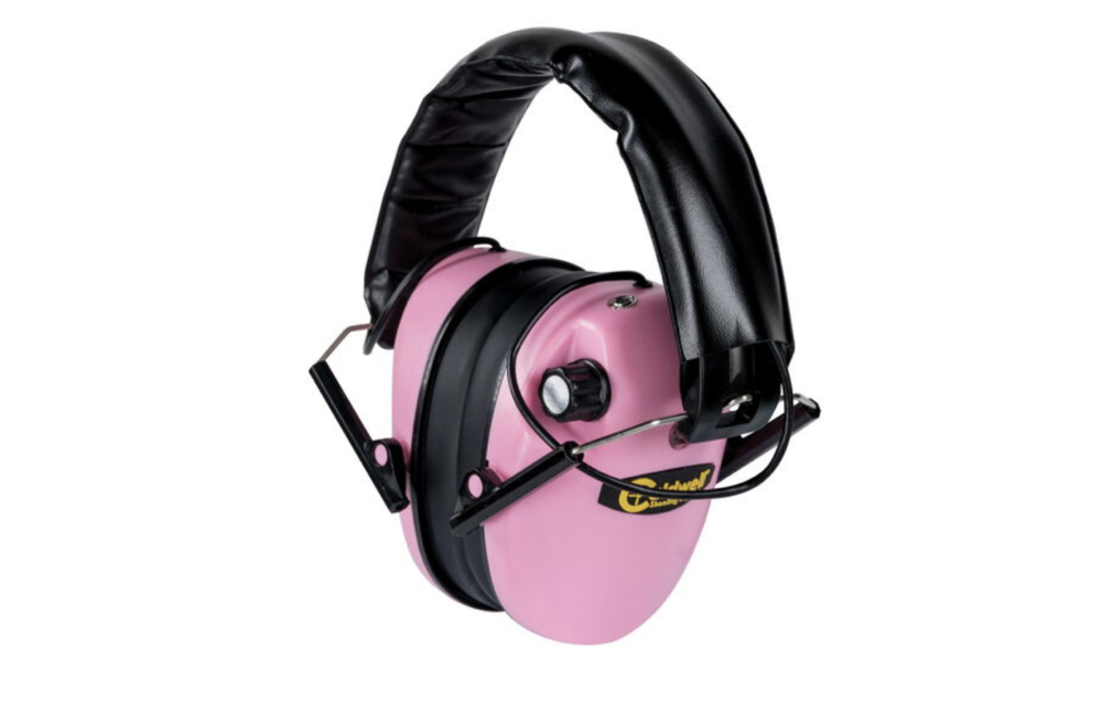 E-MAX Low Profile Electronice Hearing Protection (Pink)