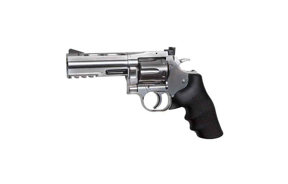 4" Dan Wesson 715 4.5mm Airgun (Silver)