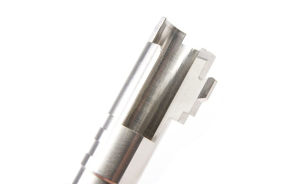 Hi-Capa 5.1 Steel Fixed Threaded Outer Barrel (Silver)