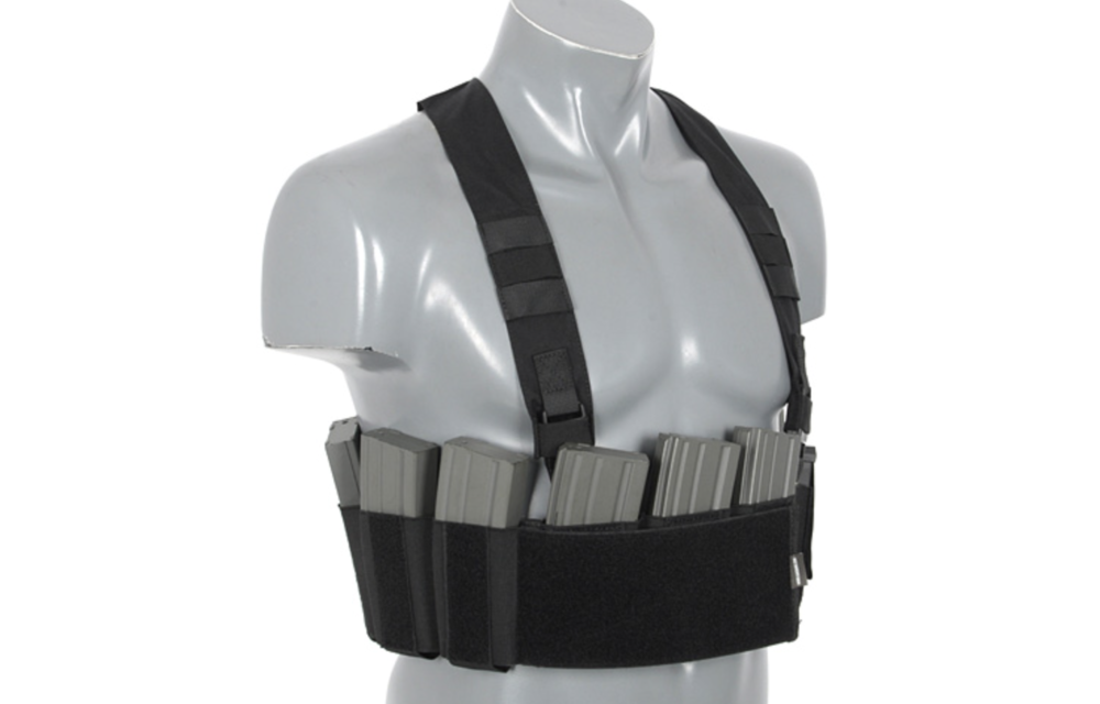 Low Profile Chest Rig (Black)