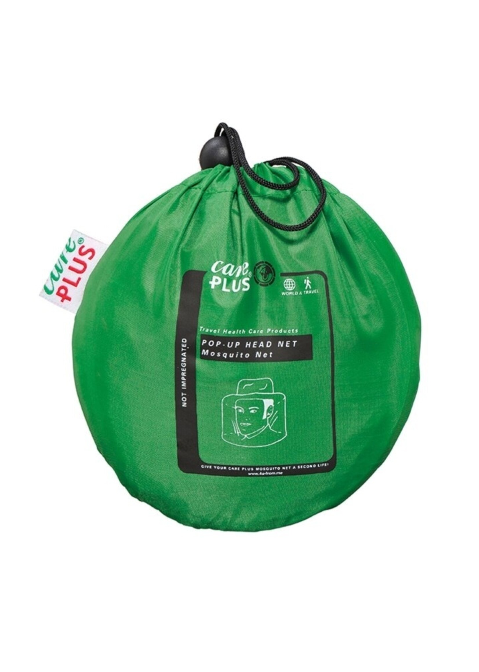 Care Plus Pop-Up Boonie Hat Mosquito Net  (Green)