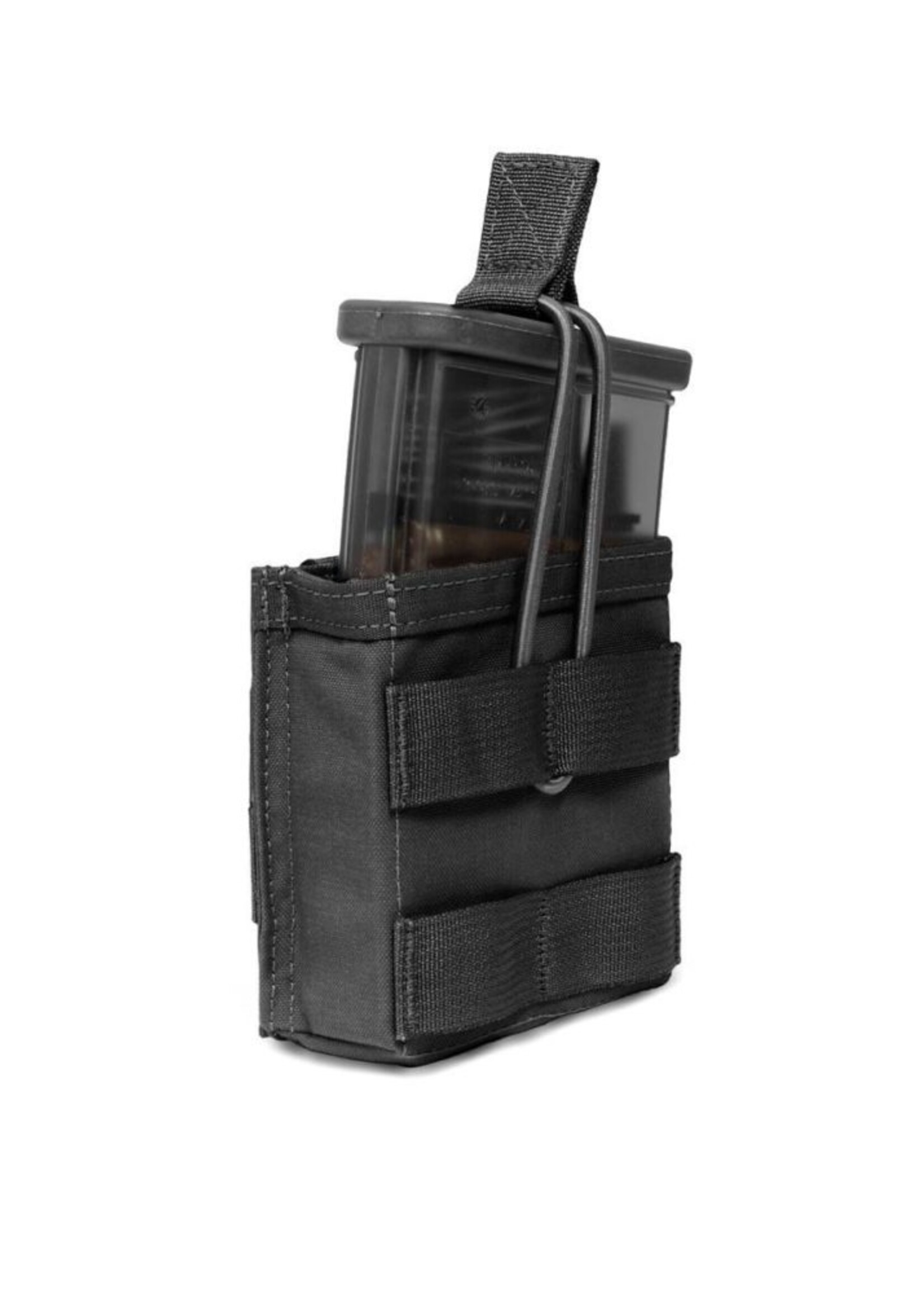 Warrior Assault Systems Single Open Pouch HK417 Short (Black)