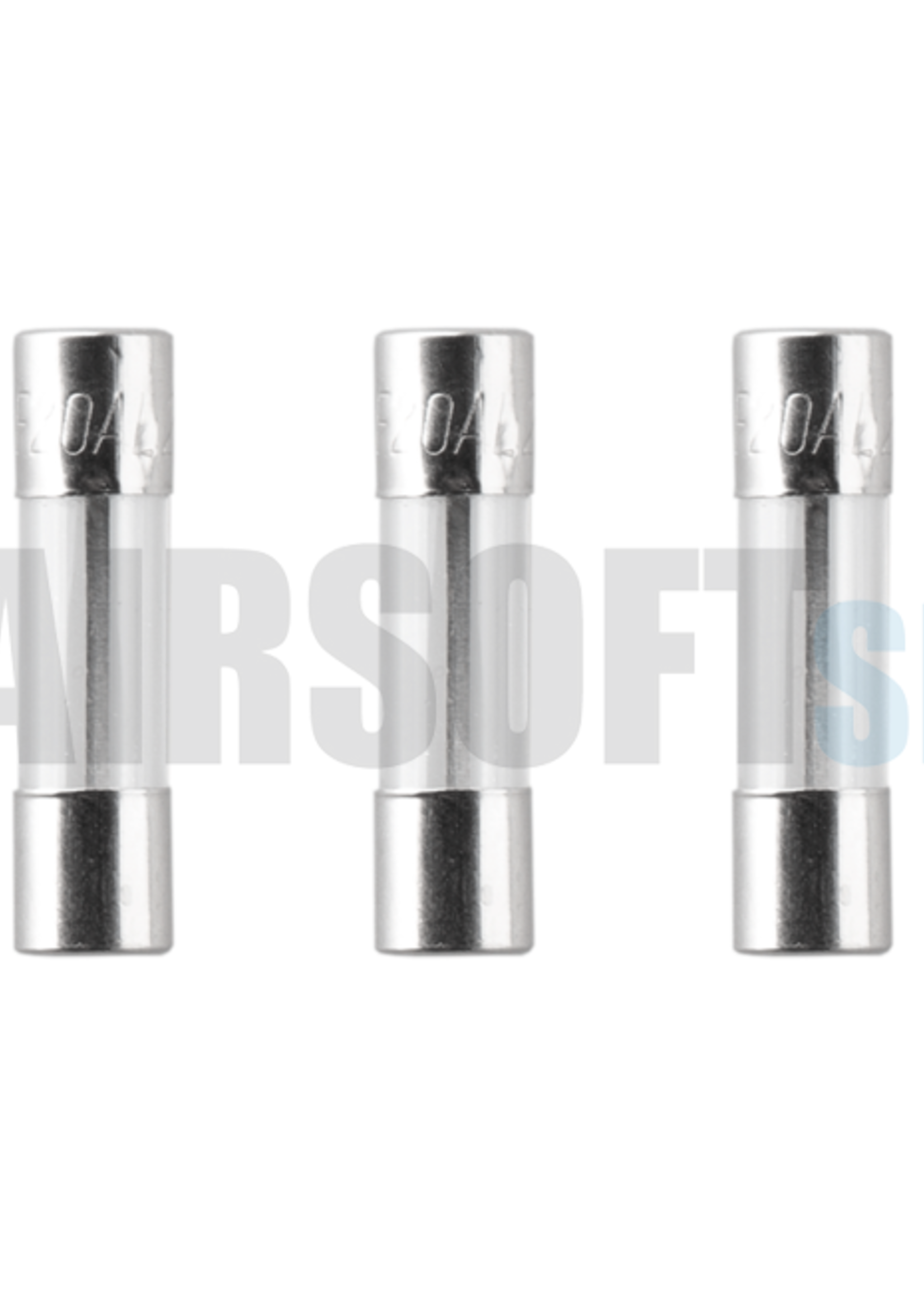 Nimrod Glass Type Fuse 5x20mm 20A  (5pcs)