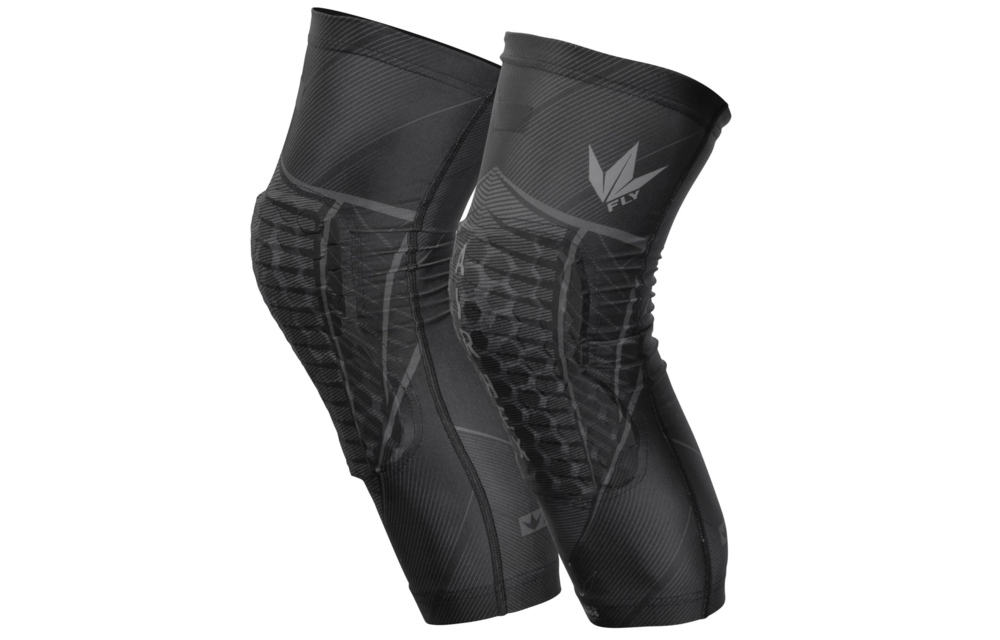 Bunkerkings Fly Compression Knee Pads (Black). Europe