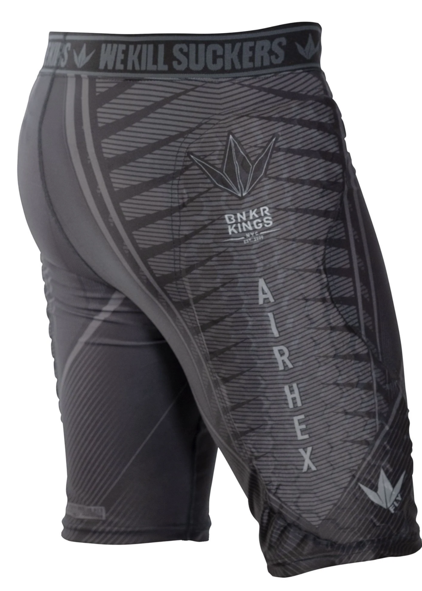 Bunkerkings Fly Compression Shorts (Black)