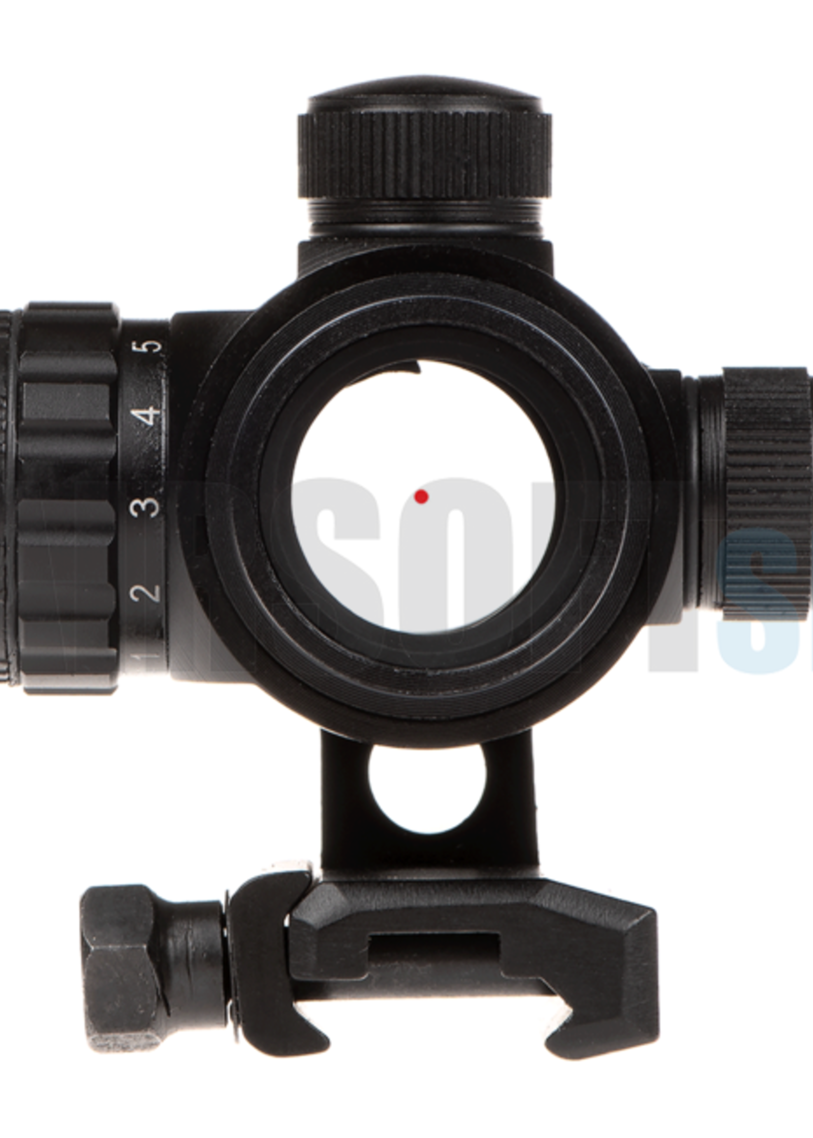 Aim-O M3 Red Dot with L-Shaped Mount (Black)