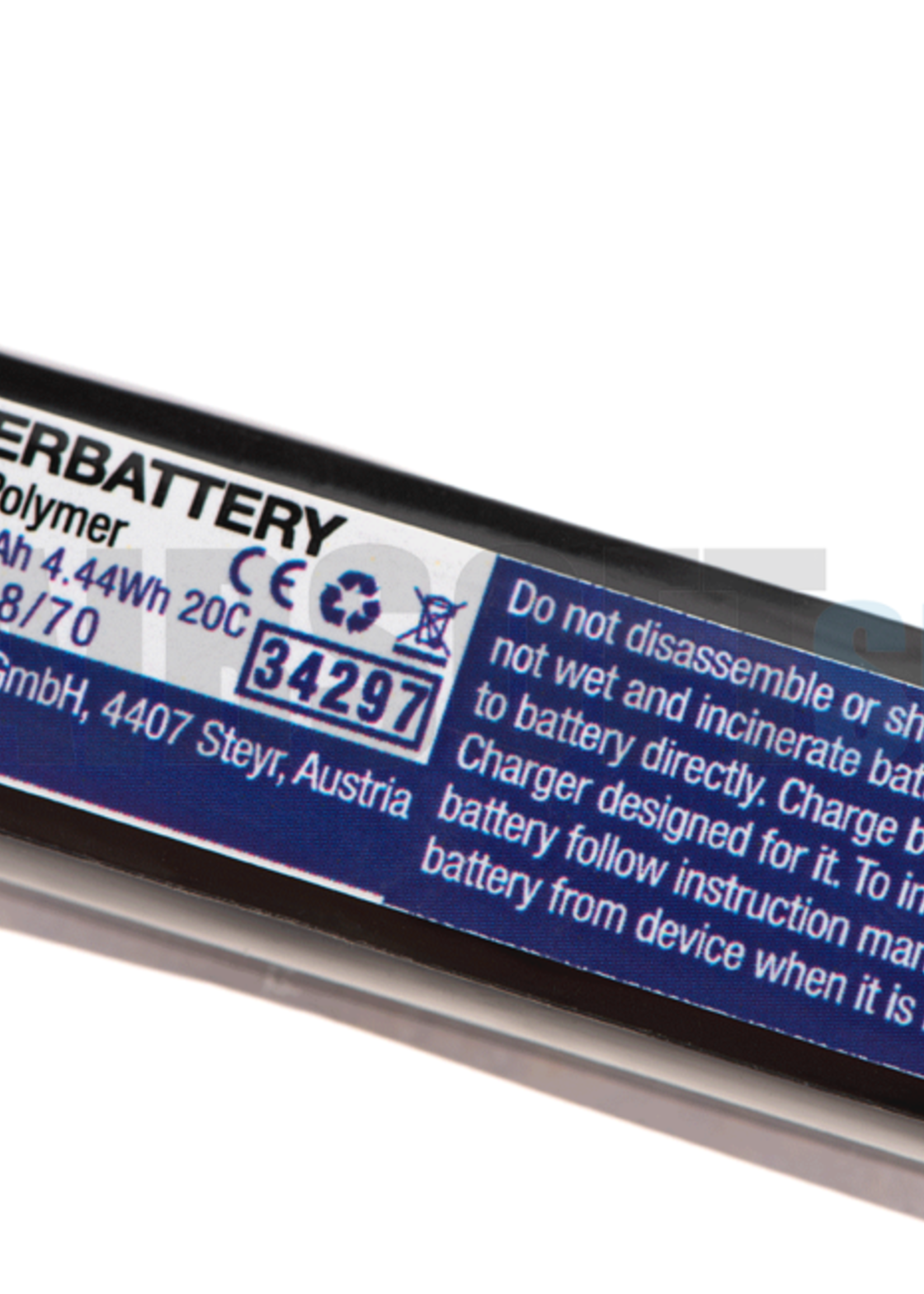 Pirate Arms LiPo 7.4V 600mAh 20C PDW Kriss Vector (Deans)