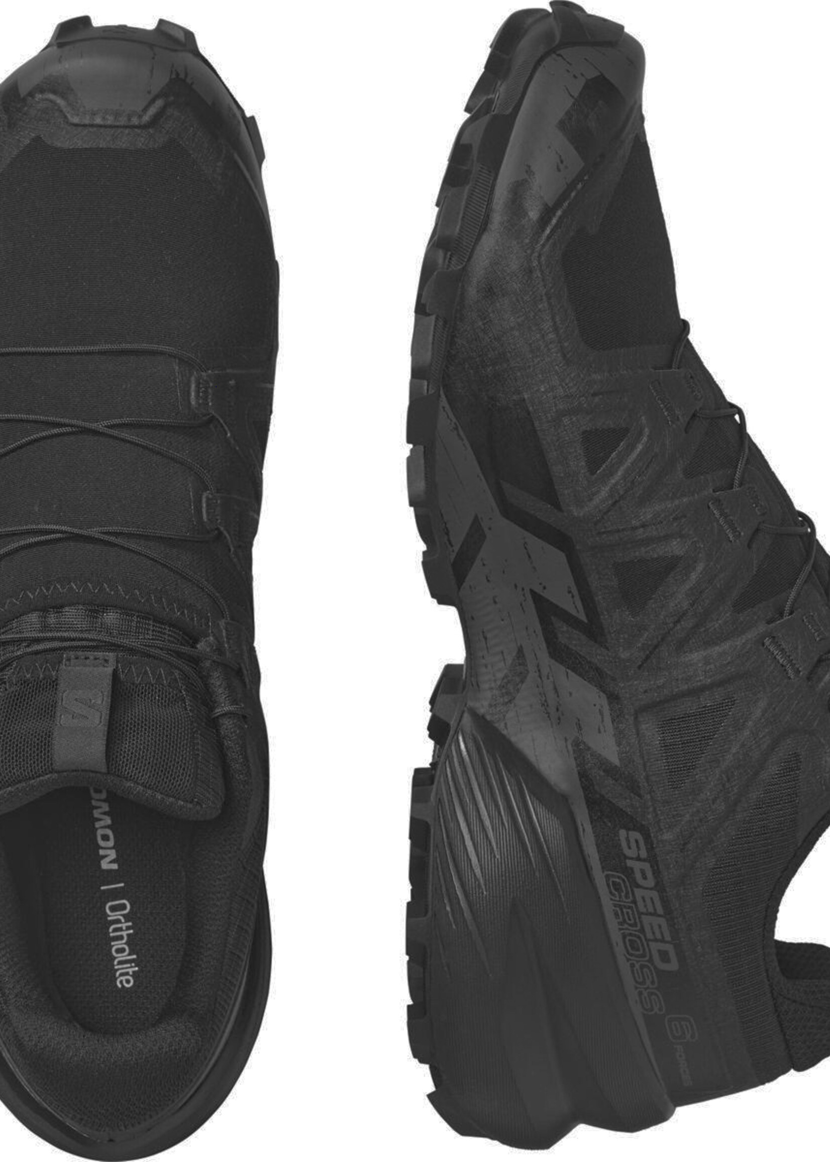 Salomon Speedcross 6 Forces Shoes (Black)