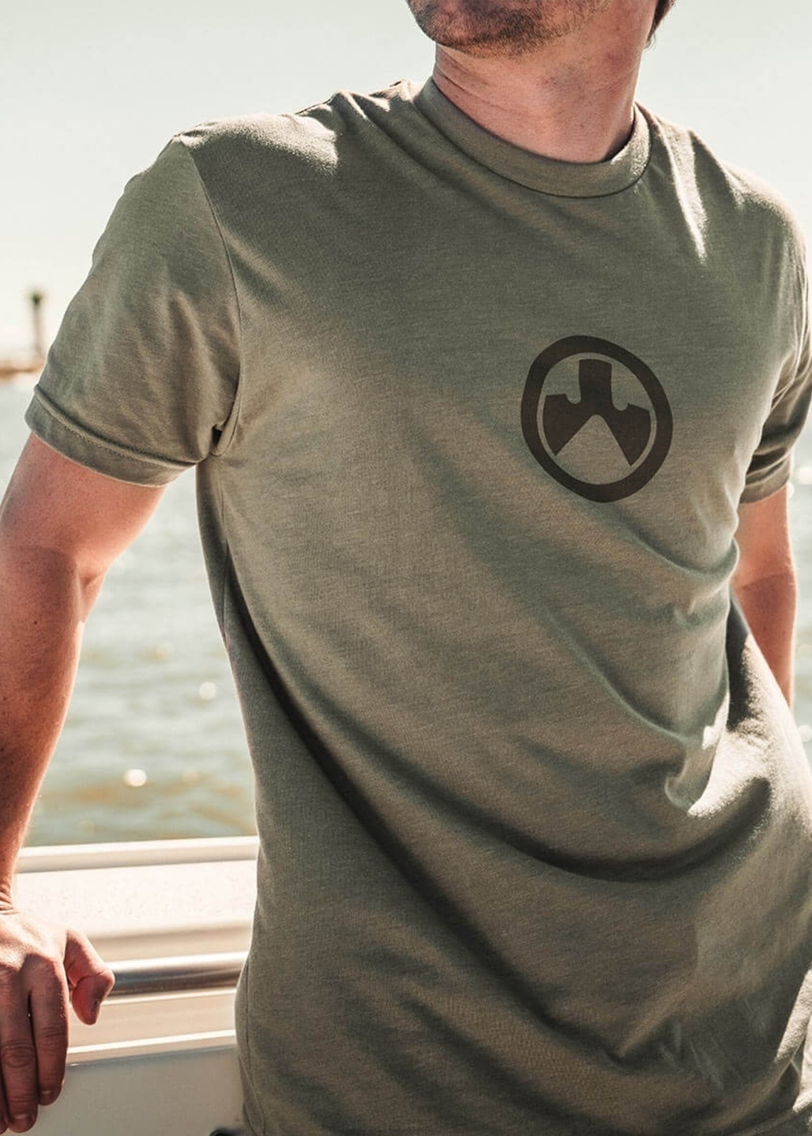 Magpul Icon Logo CVC T-Shirt  (Olive Drab)