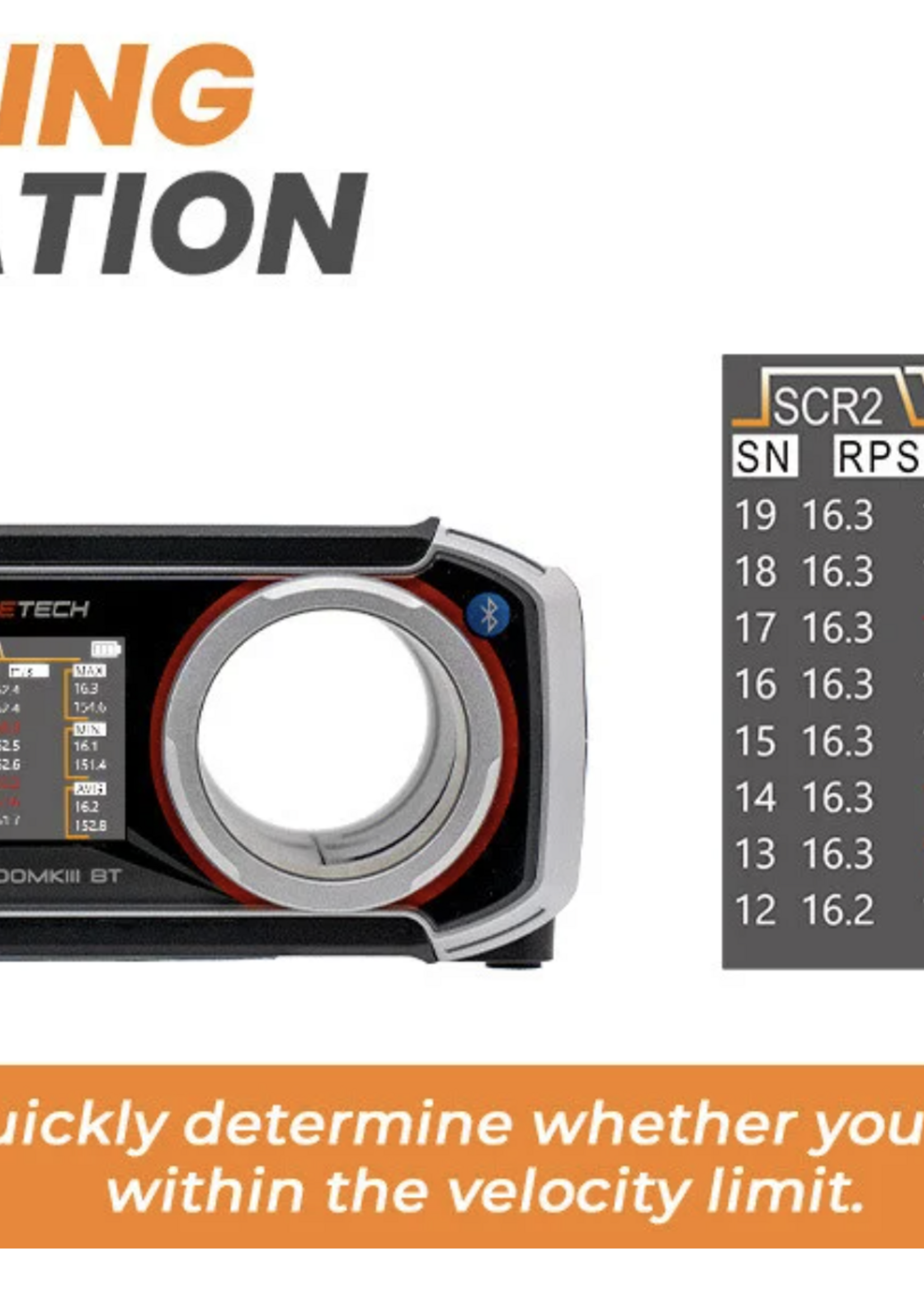 Acetech AC6000 MKIII Airsoft Chronograph