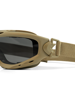 Wiley X Spear Grey/Clear (Tan Frame) + Bag