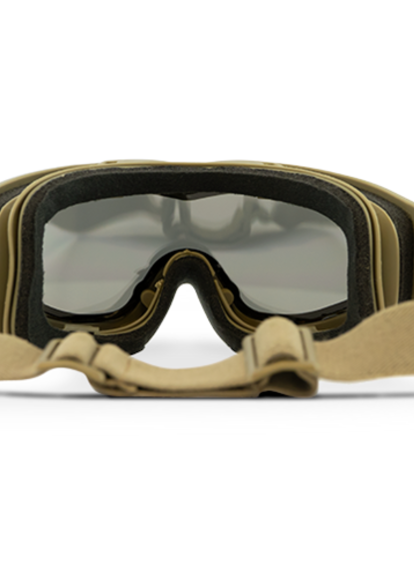 Wiley X Spear Grey/Clear (Tan Frame) + Bag