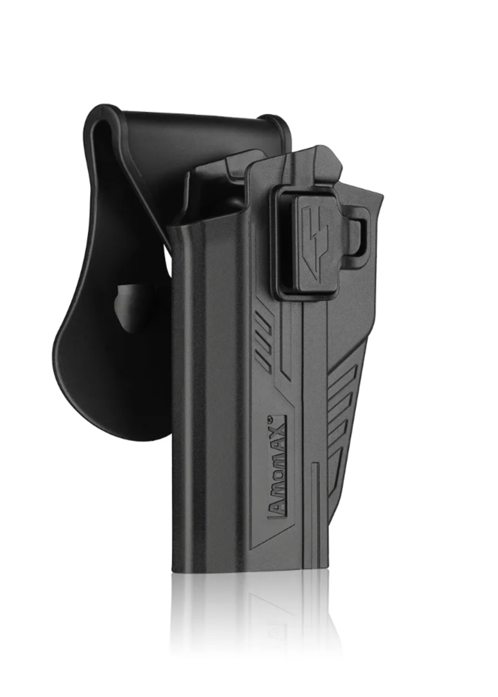 Amomax Paddle Holster for WE / TM Hi-Capa LEFT (Black)