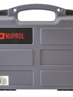 NUPROL Pistol Hard Case (Grey) (Wave Foam)