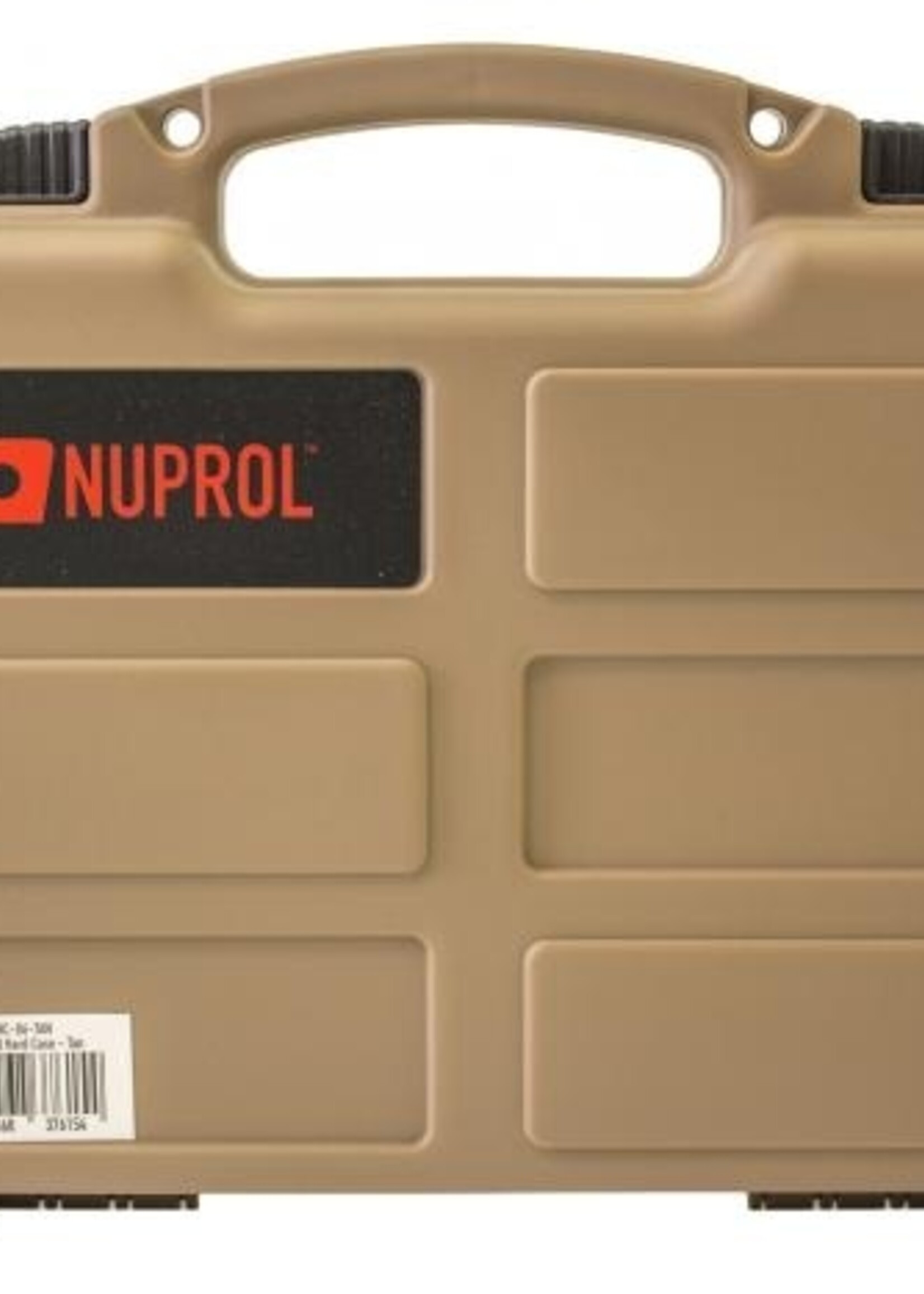 NUPROL Pistol Hard Case (Tan) (Wave Foam)