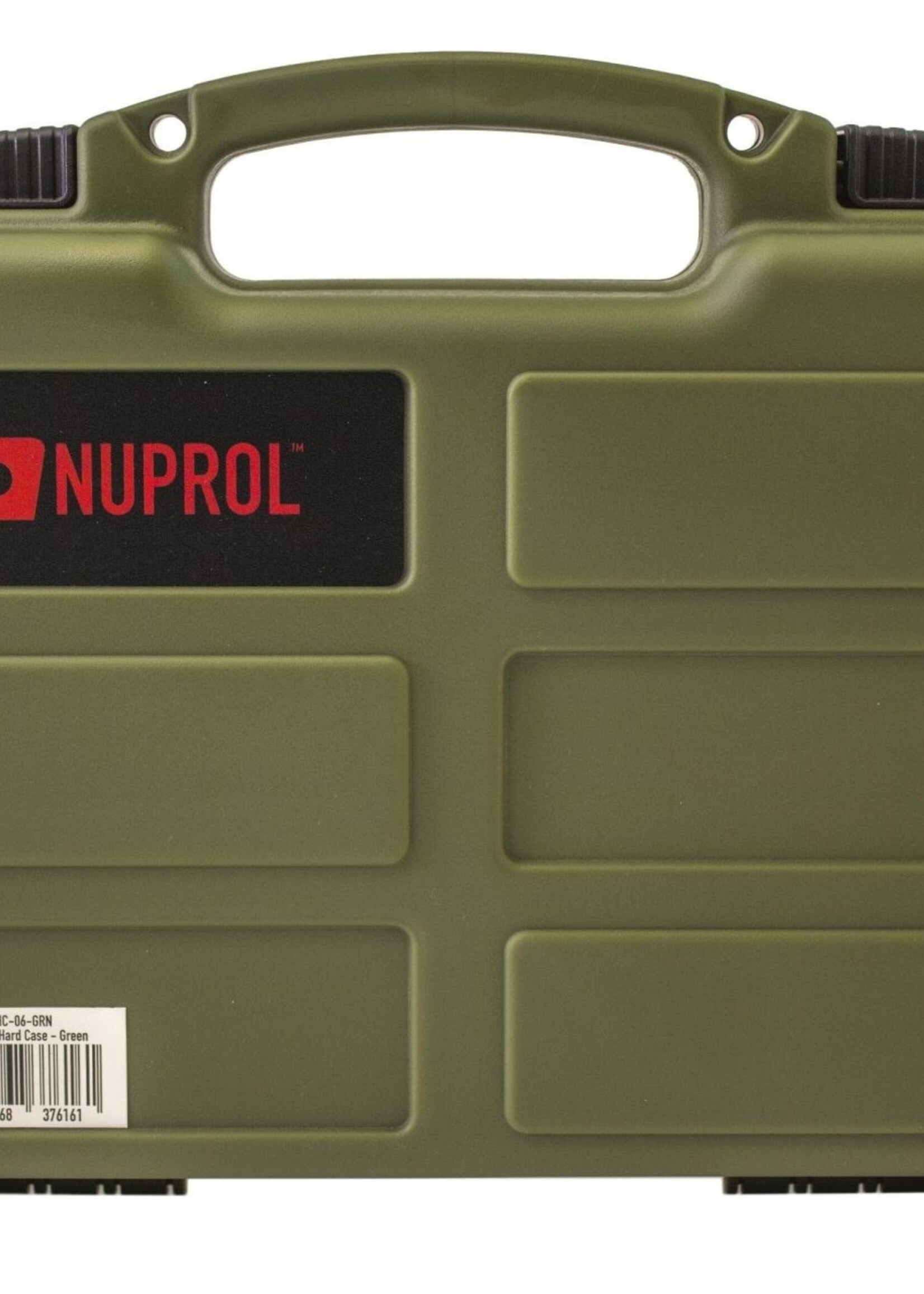 NUPROL Pistol Hard Case (Green) (Wave Foam)