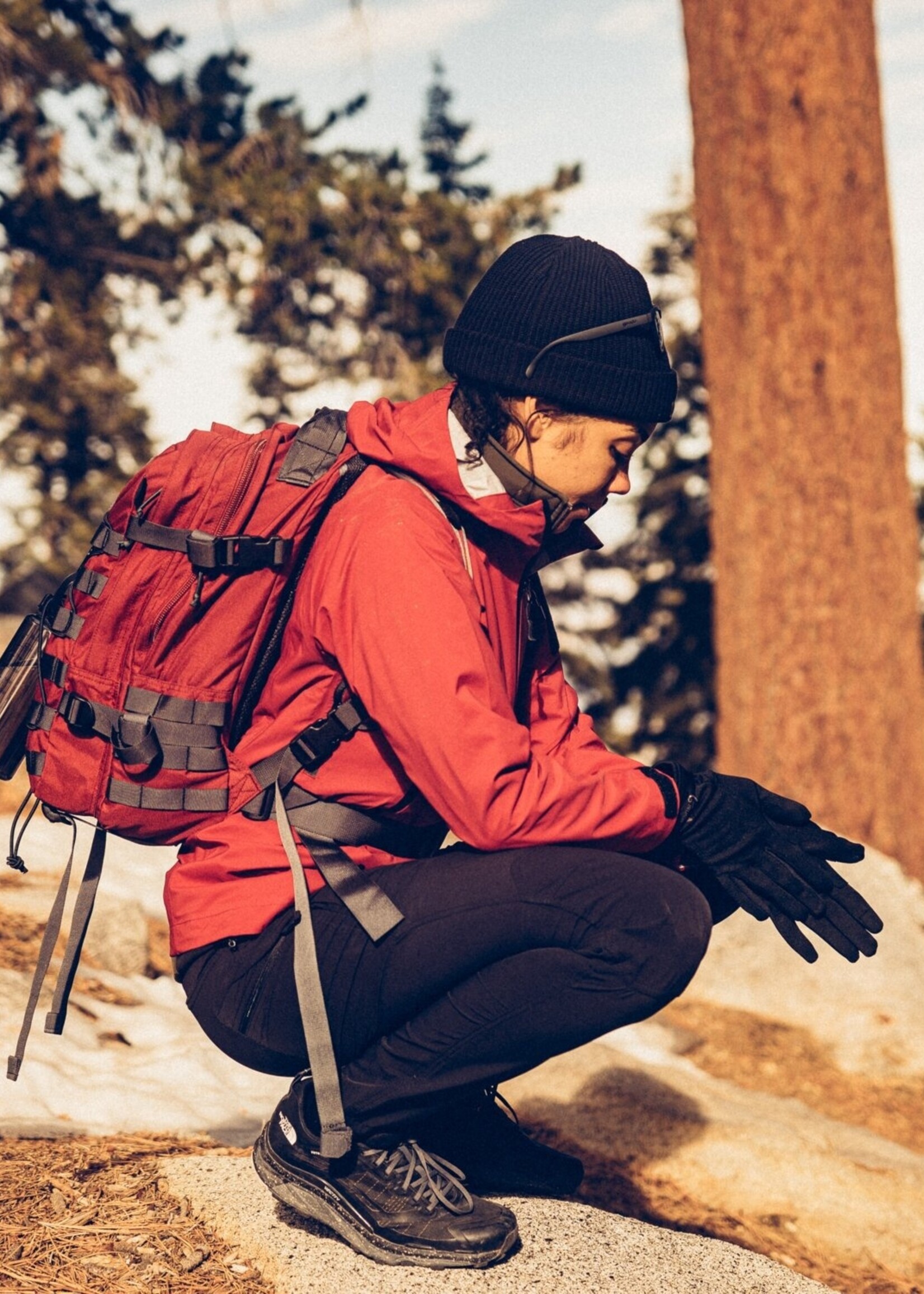 Helikon Squall Women's Hardshell Jacket (Crimson Sky)