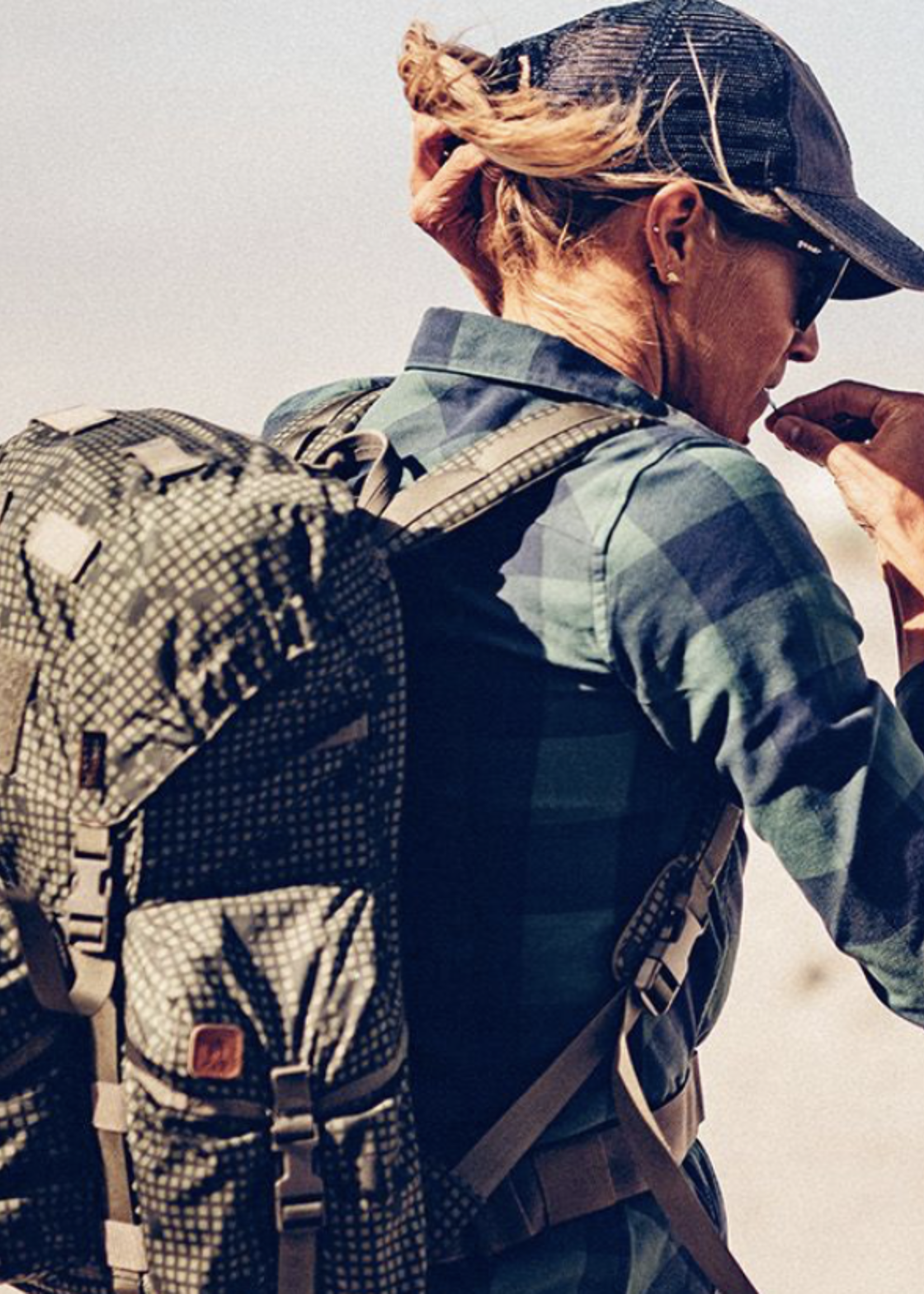 Helikon Marigold Women's Shirt (Coral Crimson Checkered)