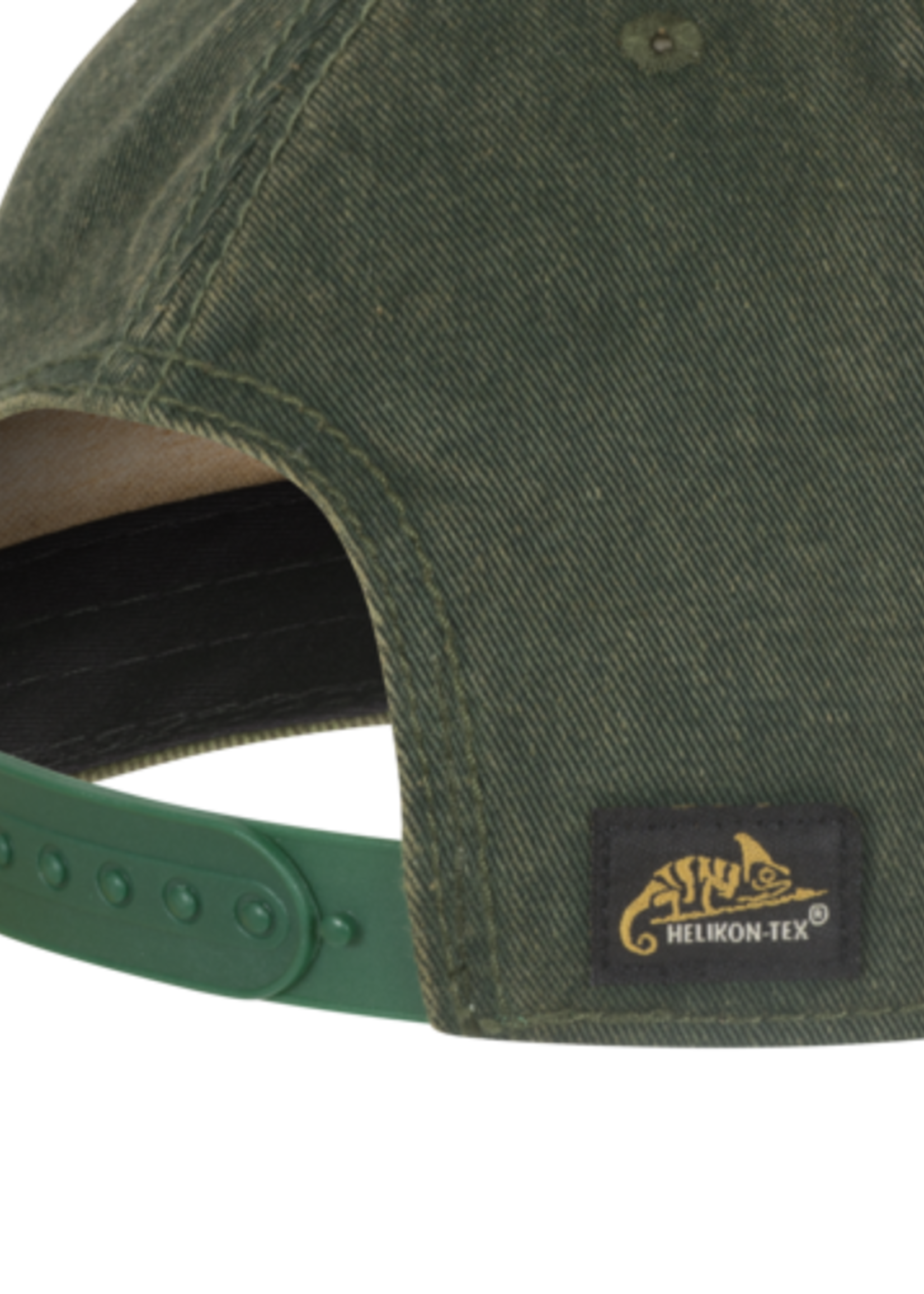 Helikon Shooting Time Snapback Cap (Dirty Washed Dark Green / Dirty Washed Kelly Green)