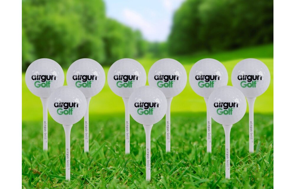 Exploding Golf Balls Airgun 9pcs