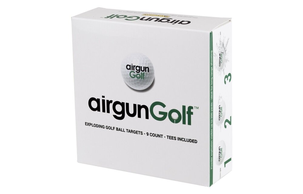 Exploding Golf Balls Airgun 9pcs