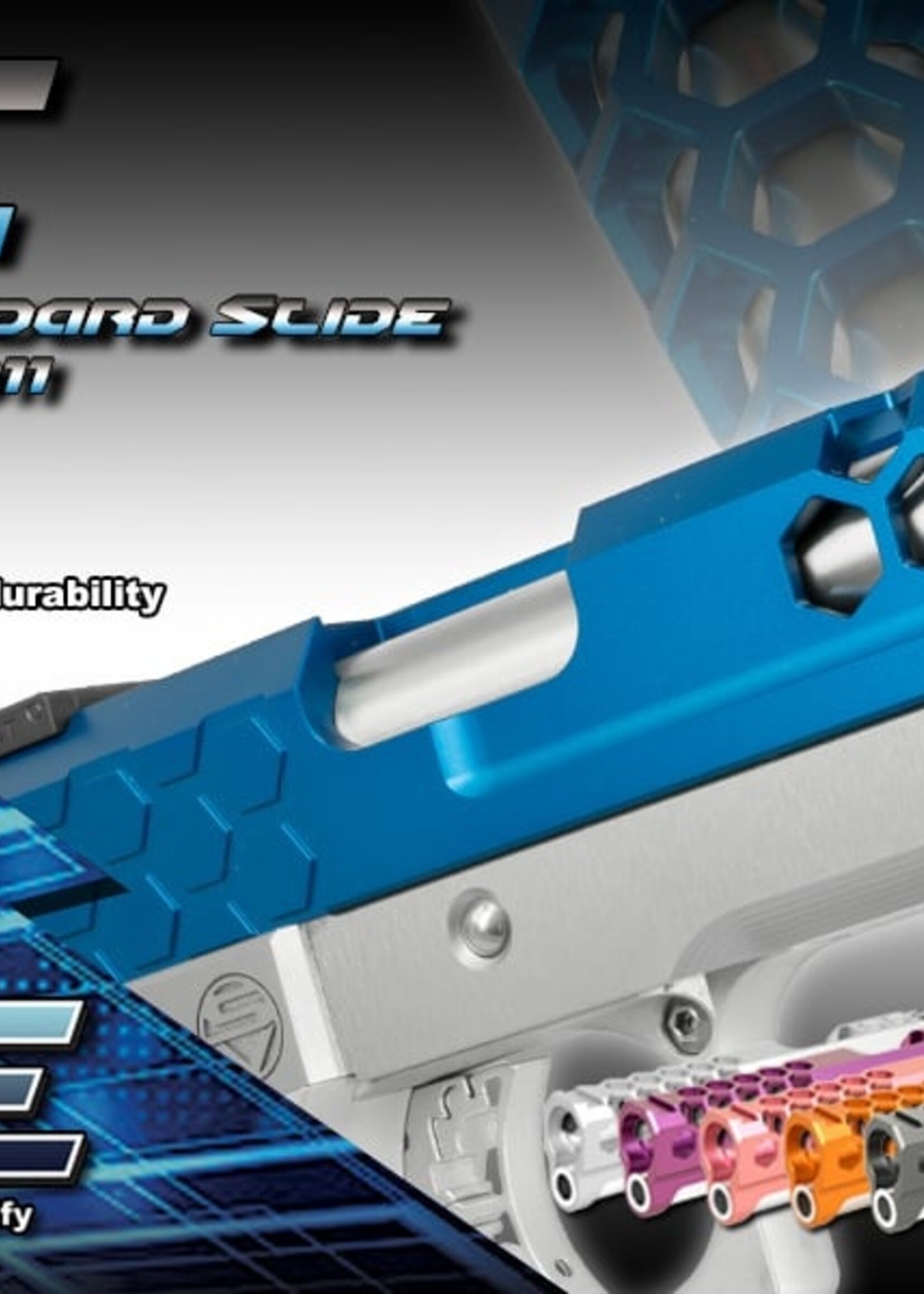 EDGE Custom HIVE Slide (Silver) (Hi-Capa 4.3)