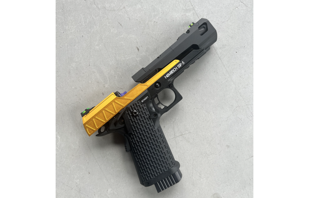Custom Novritsch SSP5 5.1" GBB (Gold Slide)