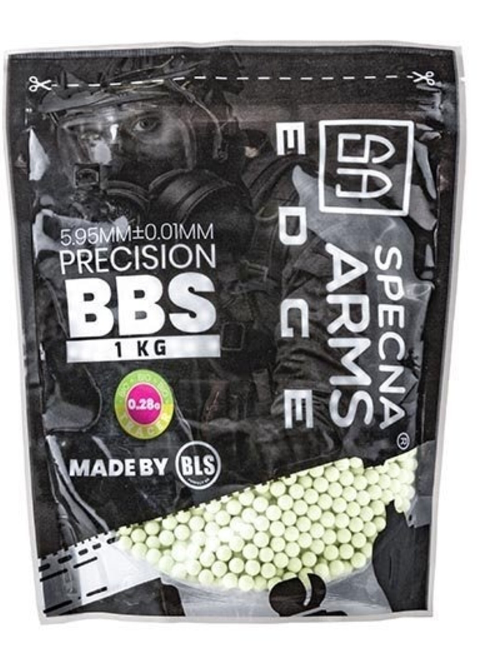 Specna Arms 0,20g EDGE TRACER Bio BB Precision 1kg (Green)