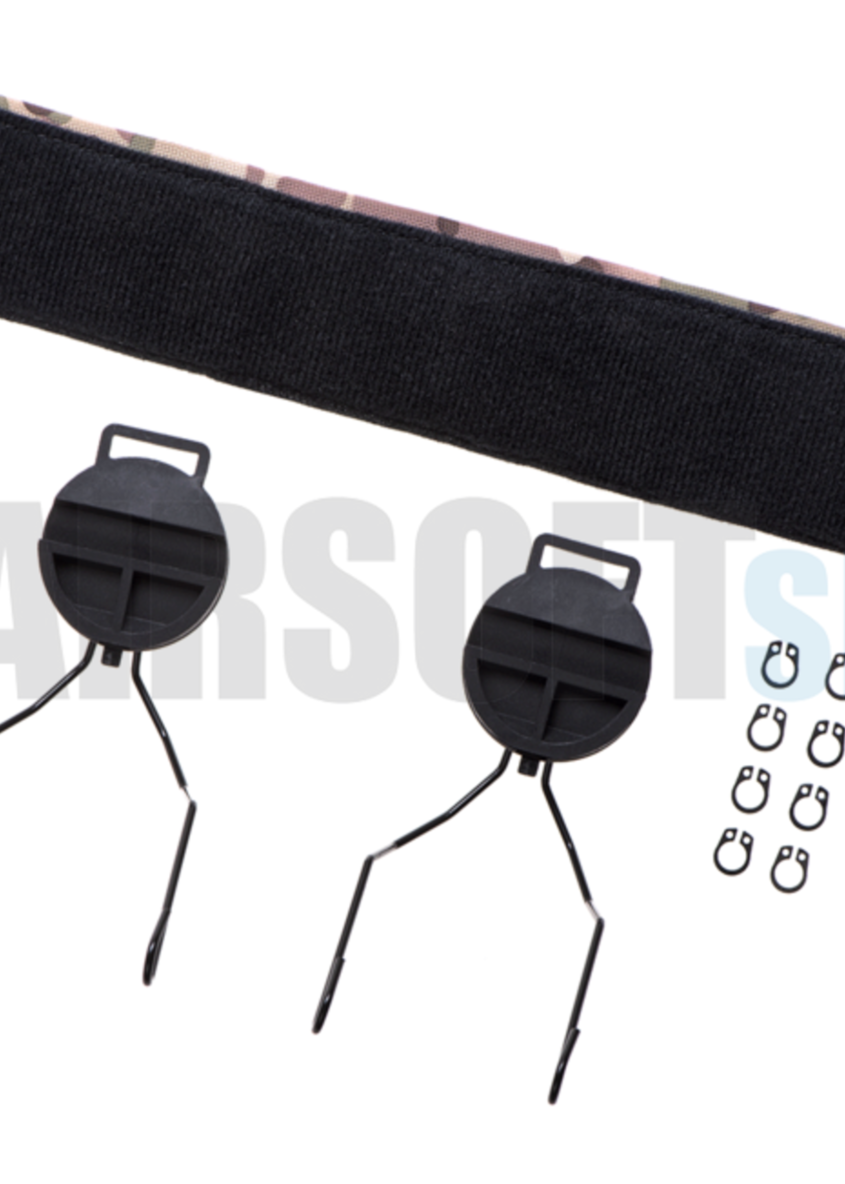 Z-Tactical Tactical Helmet Rail Adapter Set for SRD (Black)