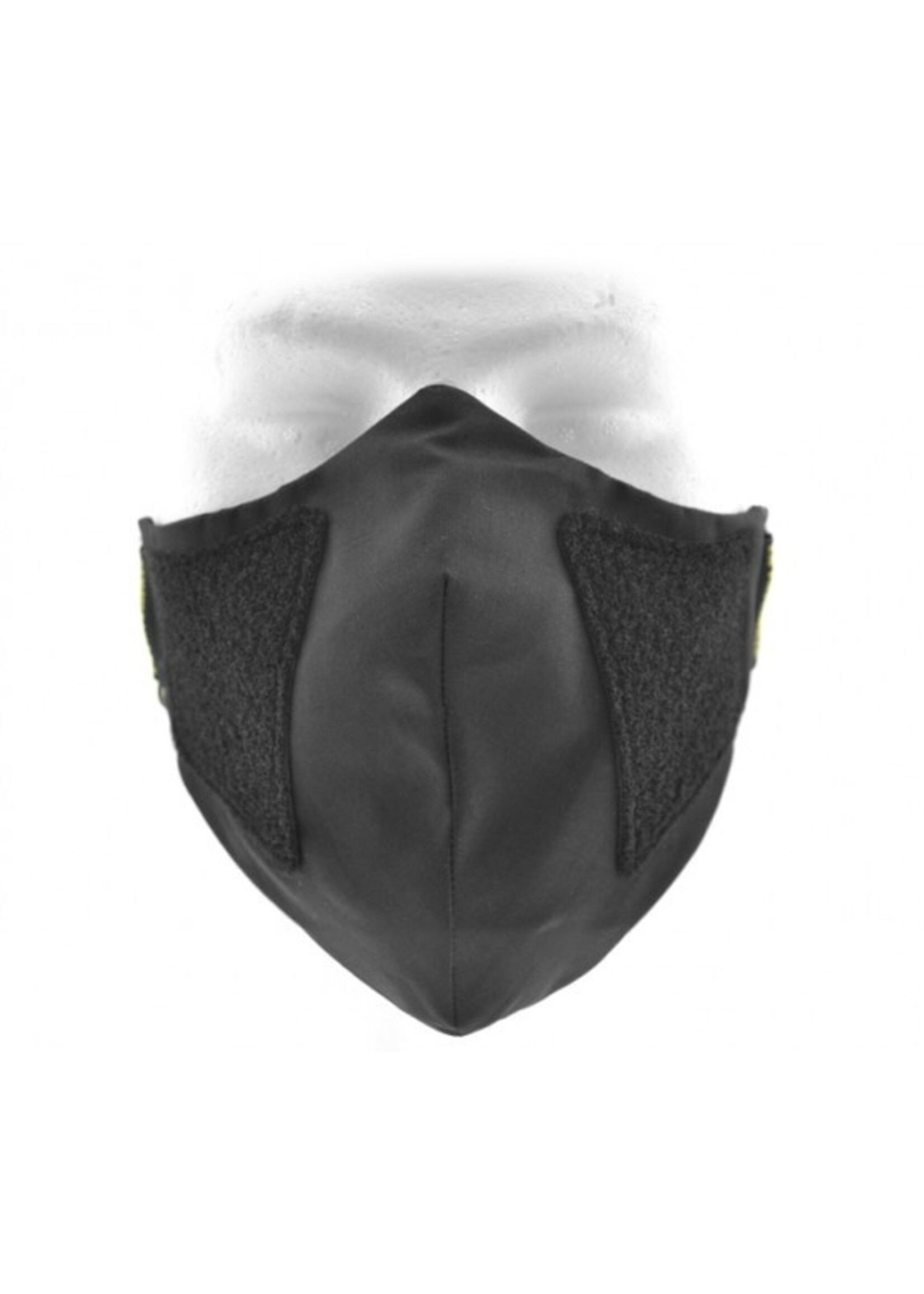 La Patcheria Face Mask With Velcro (Black)