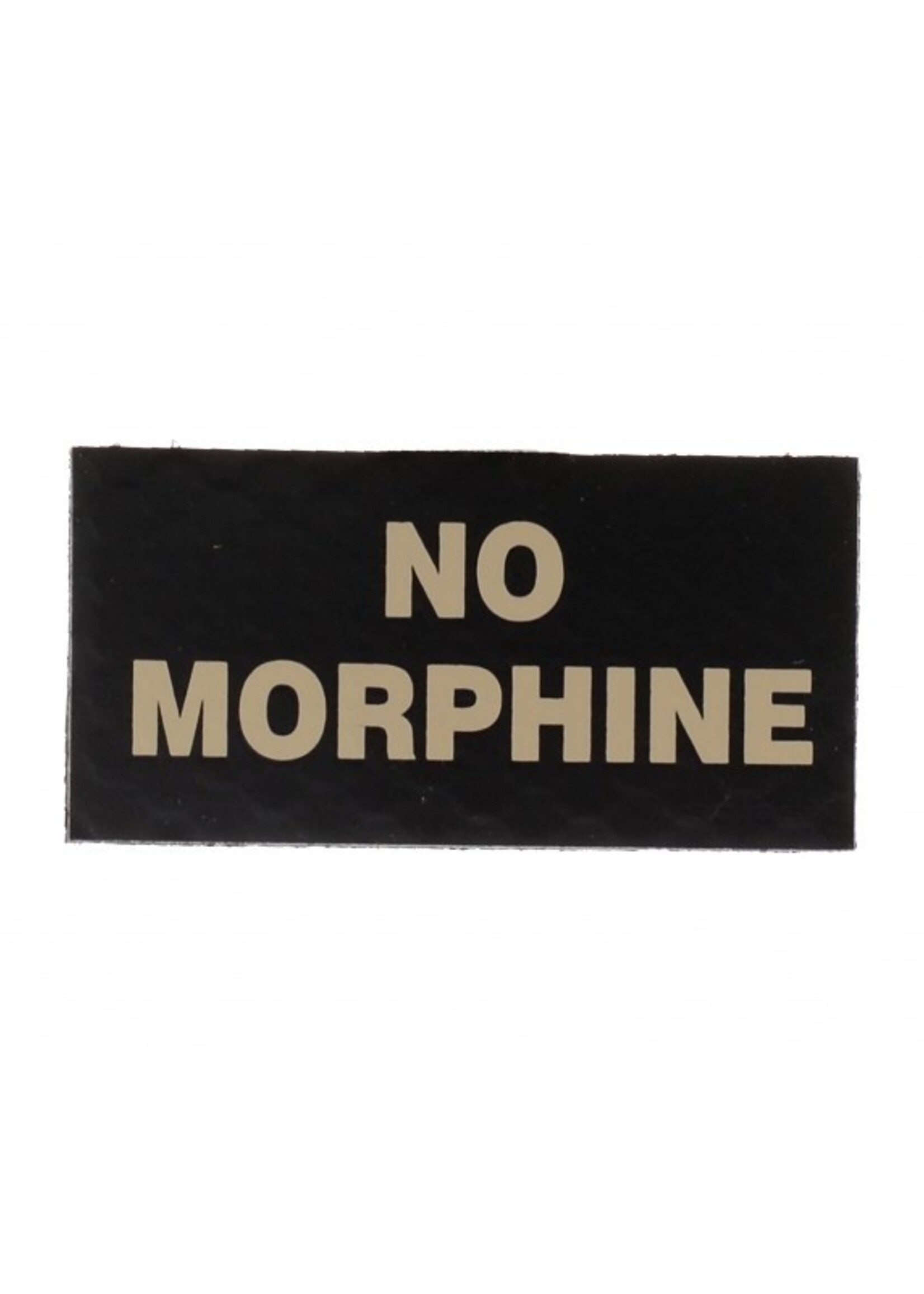 La Patcheria No Morphine IR Patch (Black)