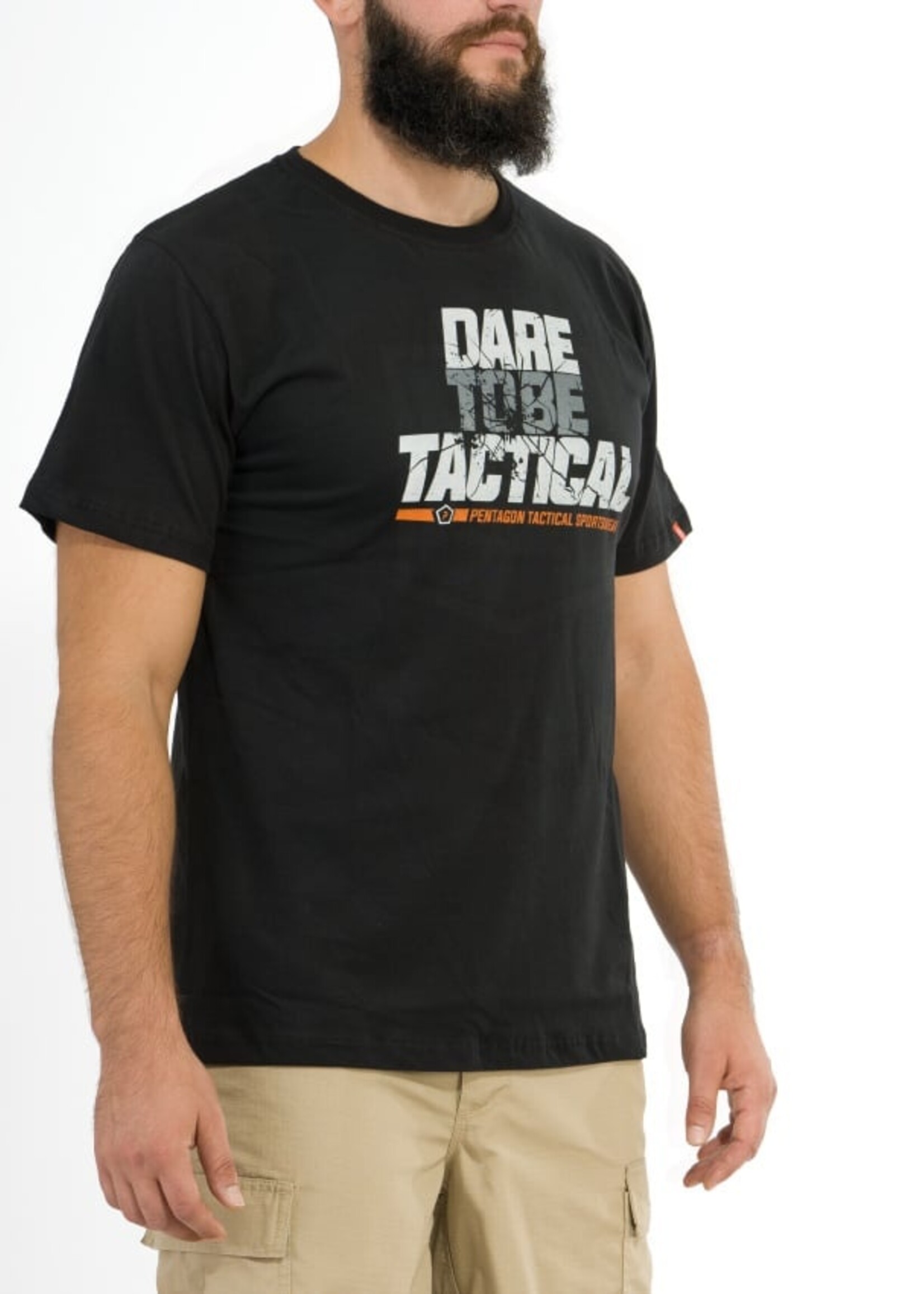 Pentagon Ageron Dare To Be Tactical T-Shirt (Black)
