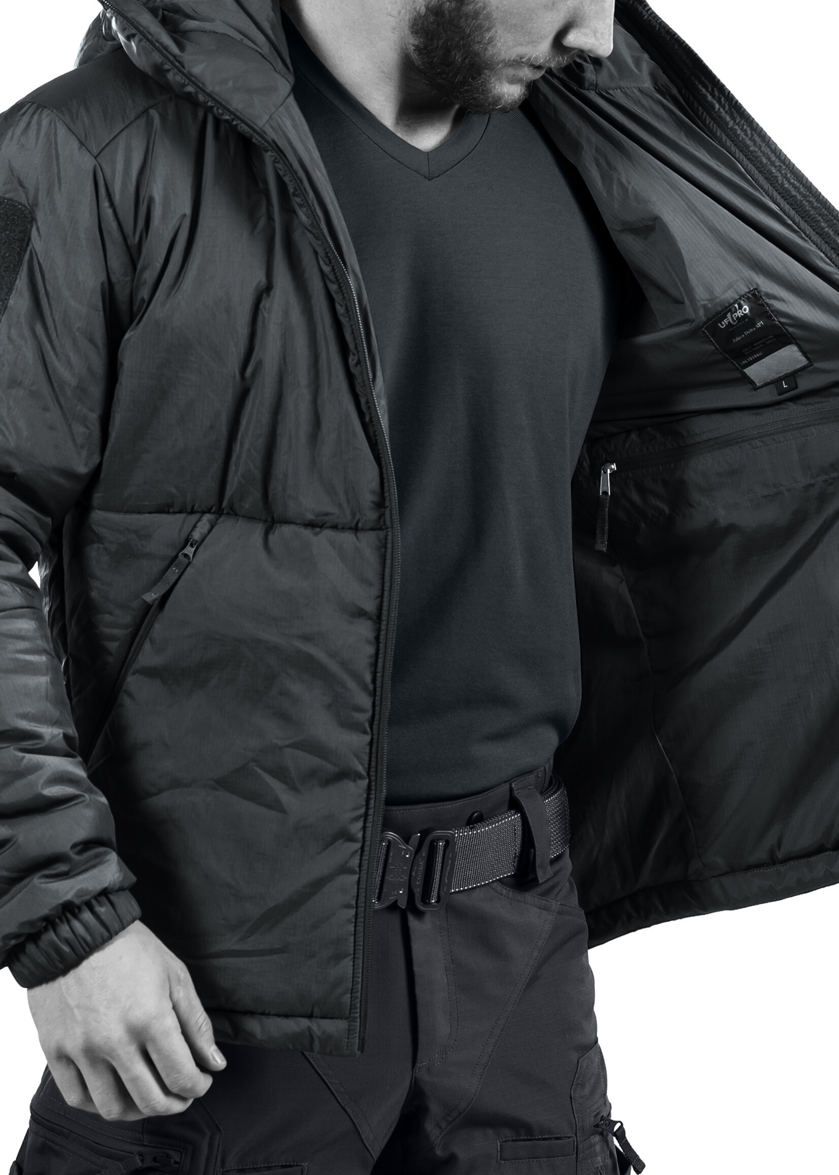 UF PRO Delta Compac Tactical Winter Jacket (Black)