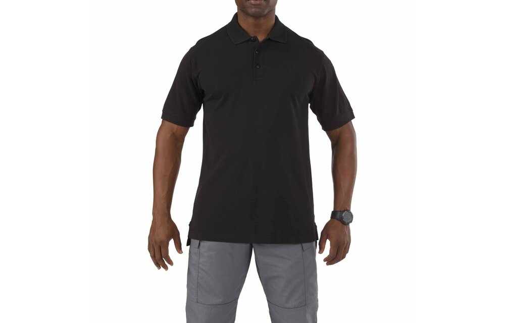 Professional Short Sleeve Polo (Black)