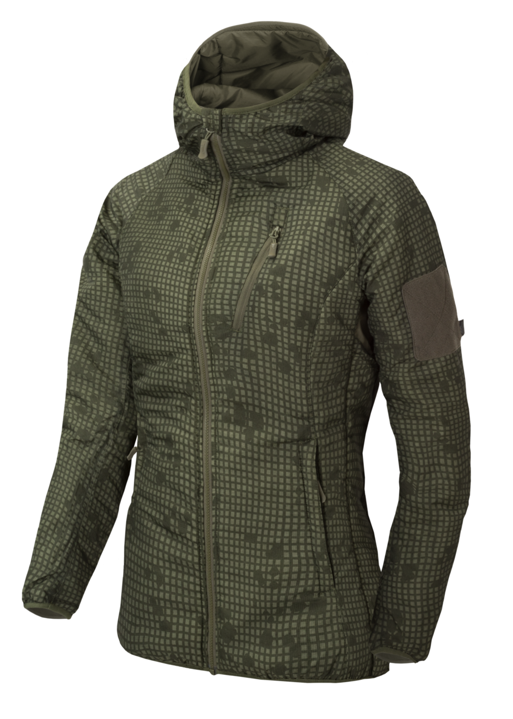 Helikon Women's Wolfhound Hoodie Jacket (Desert Night Camo)