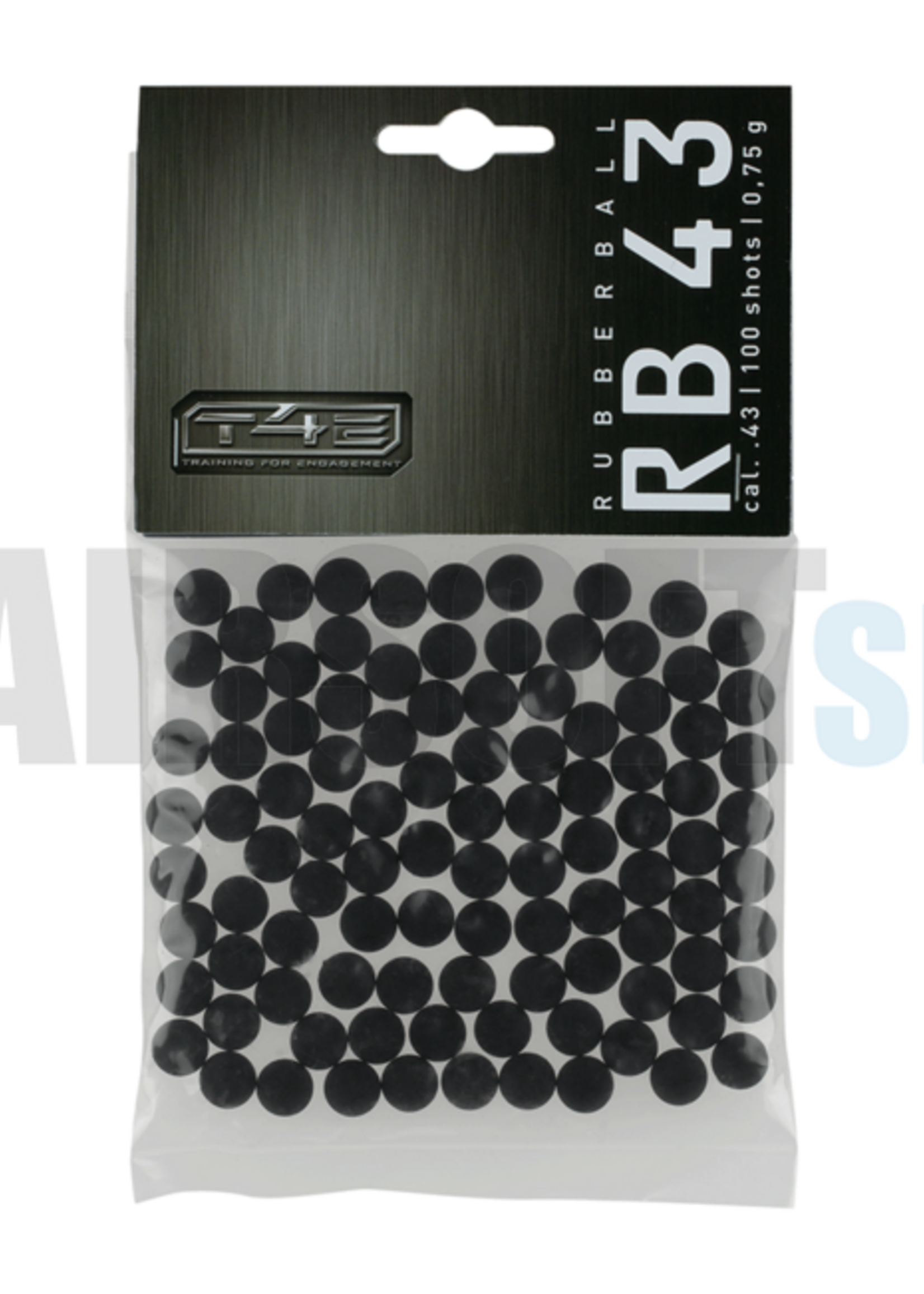 Umarex T4E .43 Practice Rubber Balls 100rds